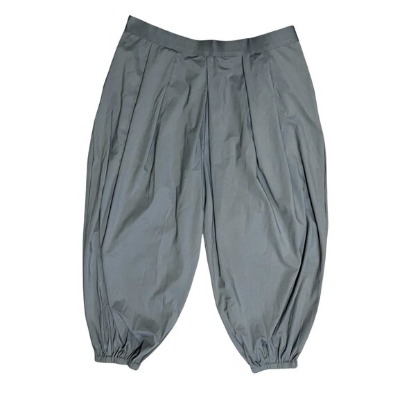 Halara Mid Rise Side Pocket Relax Resort Joggers Sz Large Womens Grey Pleated Fr - Picture 12 of 12